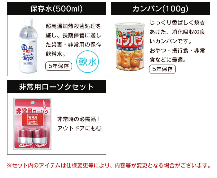 防災セット リュック 非常袋 非常持出し袋 40点セット 非常用袋 簡易トイレ 給水バッグ 災害 グッズ 防災用品 防災 震災 M5-MGKNKG00013｜zakka-gu-plus-mkt｜08