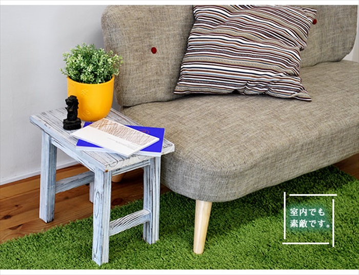 【送料無料】ヴィンテージ 家具 インテリア スツール 丸椅子 花台　植物台 楽天市場】ウッドスツール 無垢 木製スツール 天然木 丸椅子
