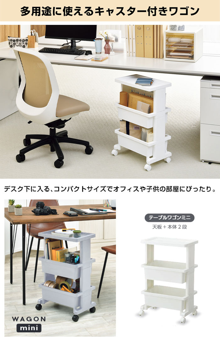 最終値下げネイルテーブル　引き出し収納キャスター付き Amazon.co.jp: 収納 キャスター付折りたたみテーブル3点セット