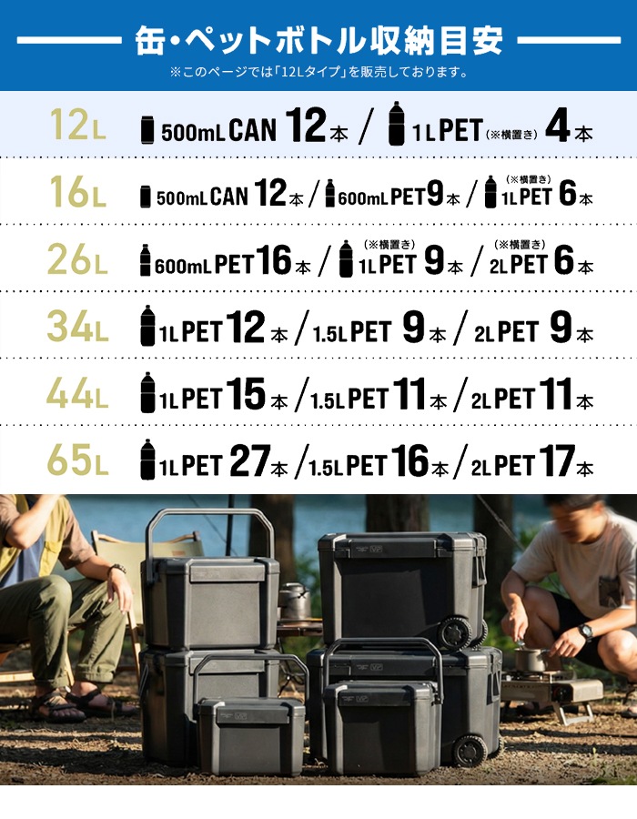真空断熱パネル6面搭載】クーラーボックス 12L 真空断熱 保冷