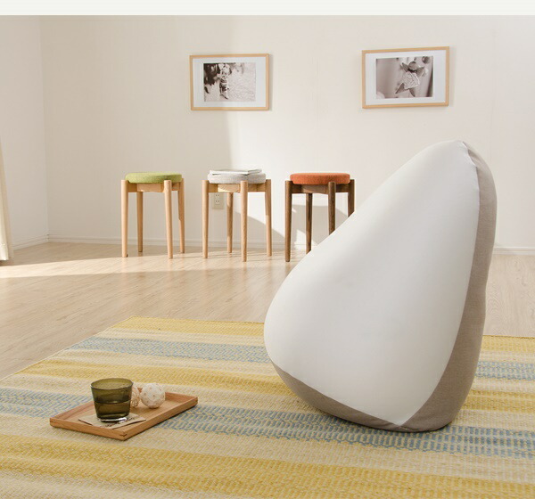 爆買 ビーズクッション Mサイズ しずく 座椅子 ソファ 1人用 いす