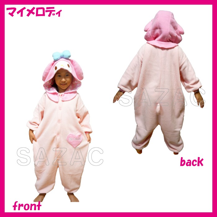 着ぐるみ 70'sキティ ハローキティ 子供用 110cm パジャマ