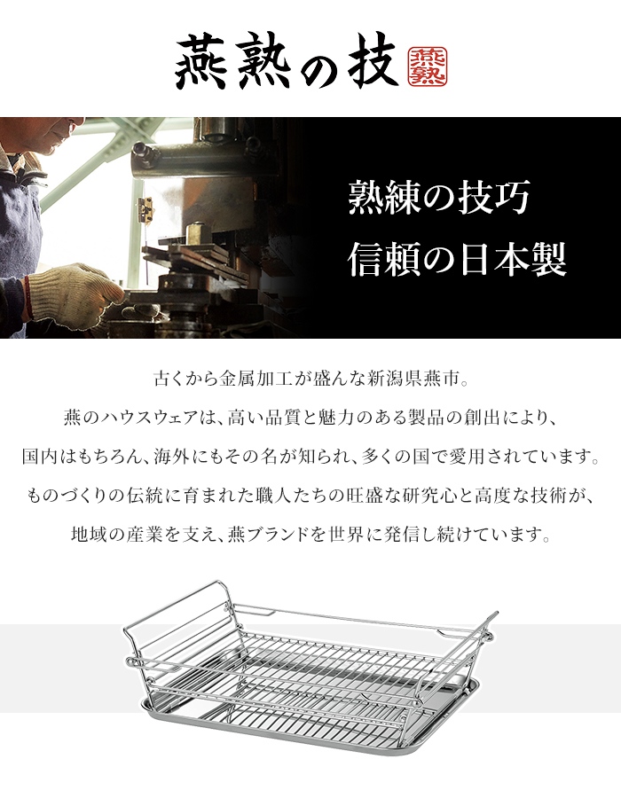 水切りかご 折りたたみ ステンレス 日本製 燕三条 たためる 水切り