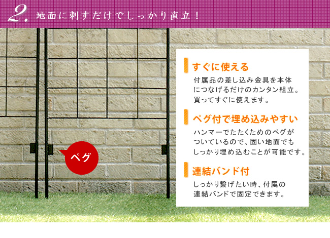 クラシックフェンス ロータイプ 4枚組 フェンス ゲート 扉 アイアン ガーデンフェンス 枠 柵 仕切り 目隠し 境目 トレリス つる 薔薇 朝顔 園芸 ラティス