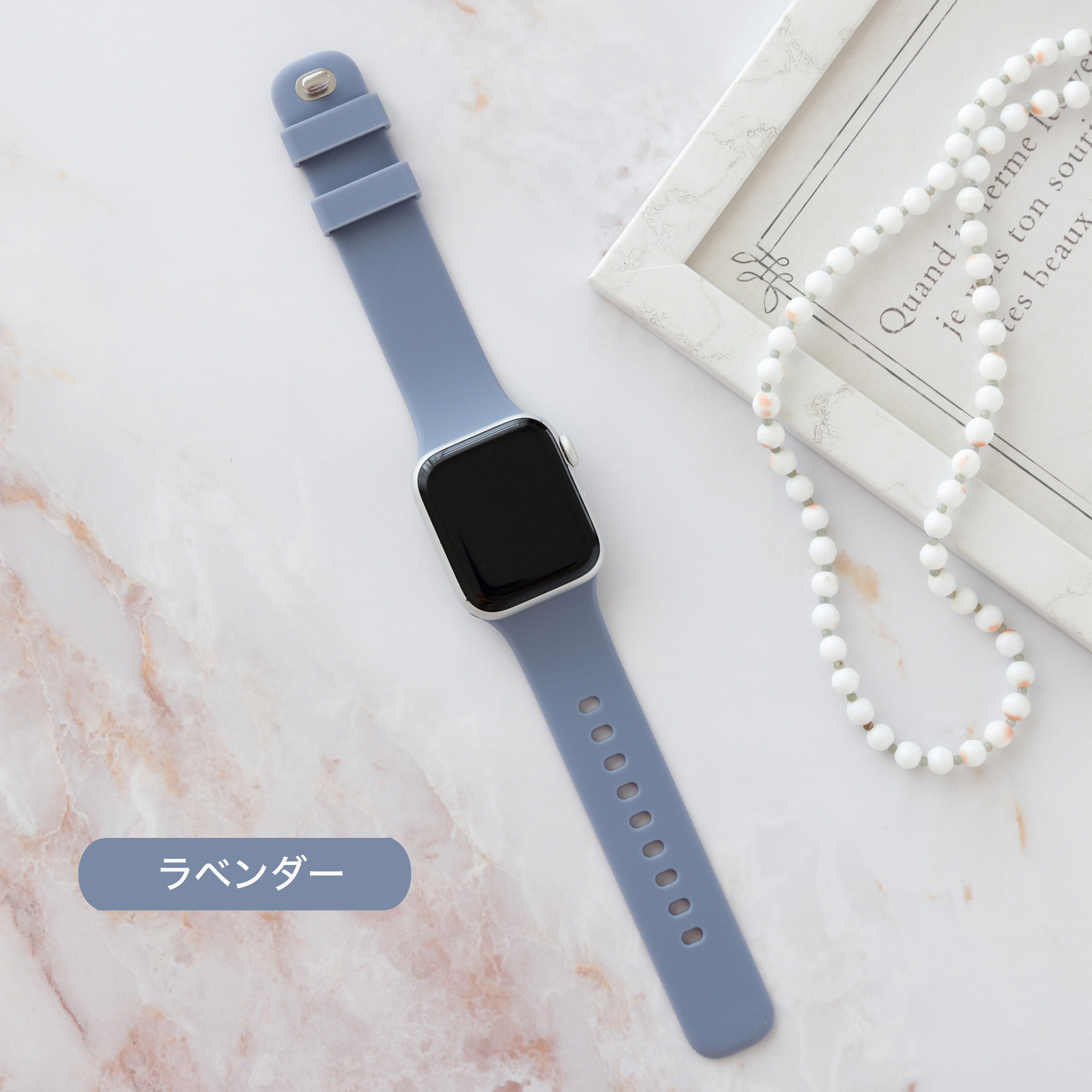 アップルウォッチ バンド apple watch ベルト 44mm シリコン se おしゃれ applewatch アップルウォッチバンド 女性 40mm 45mm ループ付き