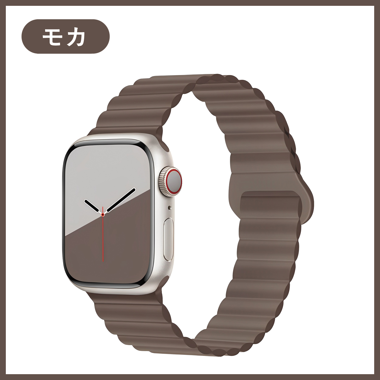 アップルウォッチ バンド apple watch ベルト 44mm se おしゃれ applewatch アップルウォッチバンド 女性 40mm  45mm バイカラーベルト穴付き