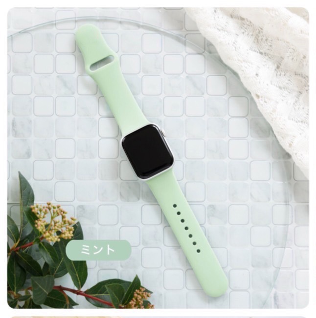 アップルウォッチ バンド apple watch ベルト シリコン series 10 se applewatch アップルウォッチバンド 40mm 44mm 45mm | Apple Watch | 15