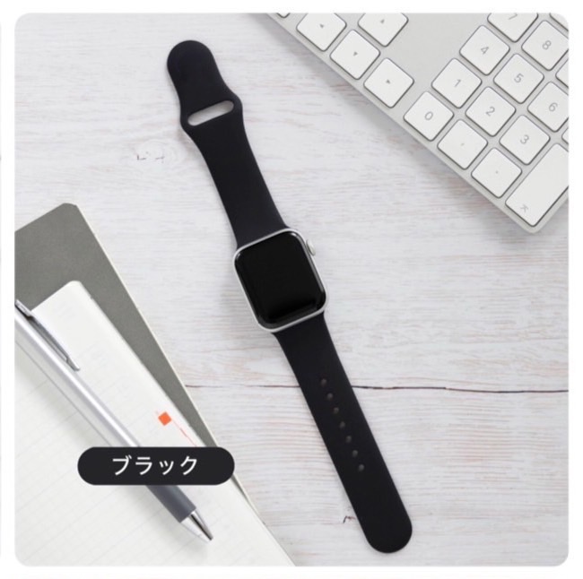 アップルウォッチ バンド apple watch ベルト シリコン series 10 se applewatch アップルウォッチバンド 40mm 44mm 45mm | Apple Watch | 05