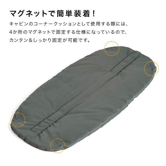 FikaGo フィカゴー プラムクッション(ペットカート クッション ペット