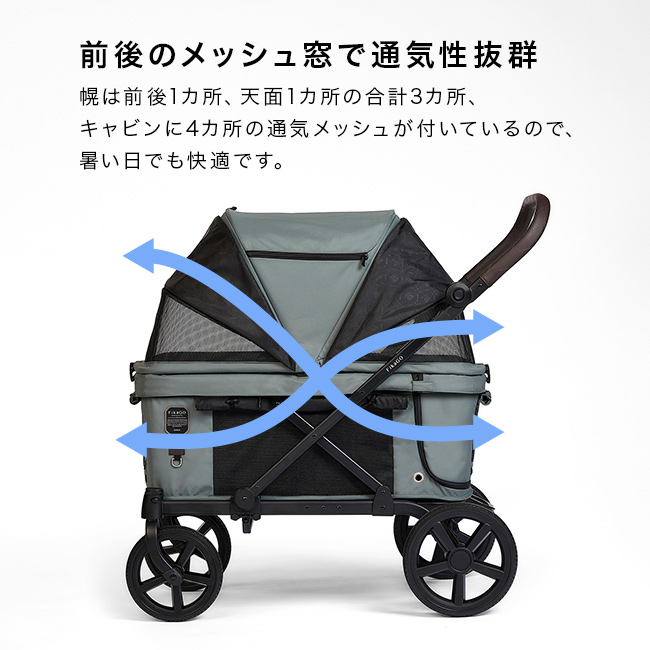FikaGo フィカゴー クロス(大型犬 ペットカート バギー カート