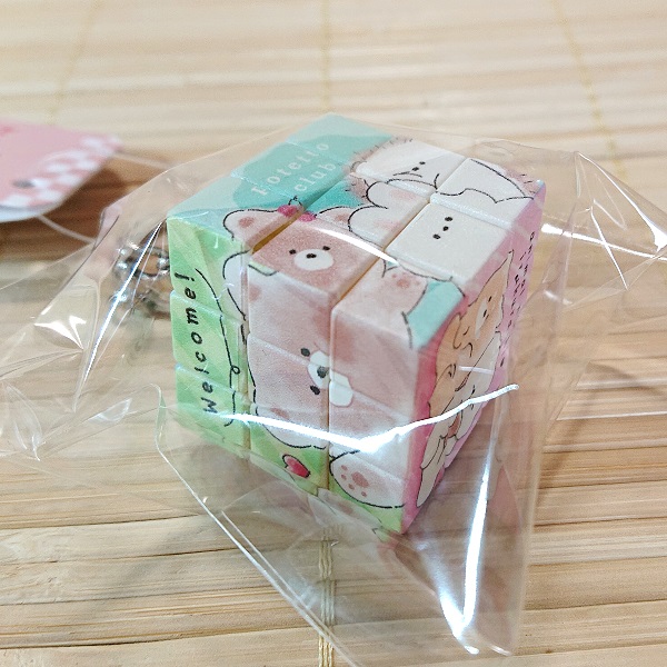 ダンテ　パズルキーホルダー マジックキューブ キーホルダー (リフレクター) – 文化堂