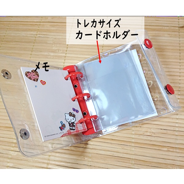 sanrio（サンリオ） ハローキティ コンパクト ミニバインダーブック