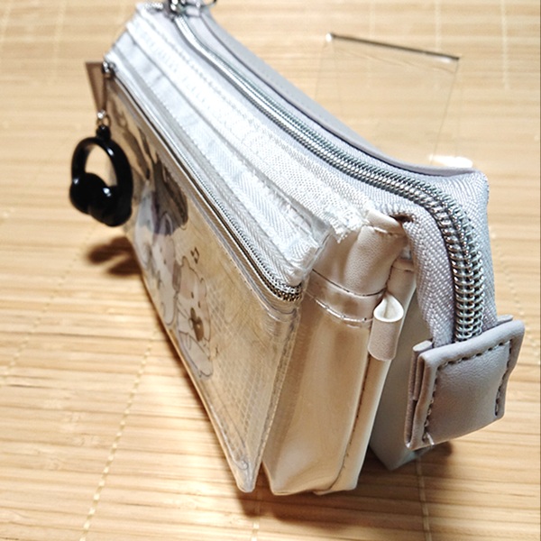 はむコレ 文具セット ペンケース+鉛筆消しゴム（ハムトーンズ）8点