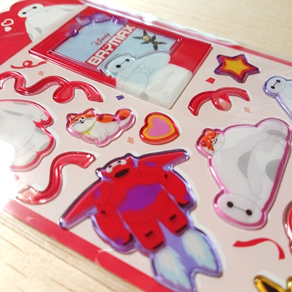Disney（ディズニー） ぷっくり盛り上がった ポッピングフォトシール