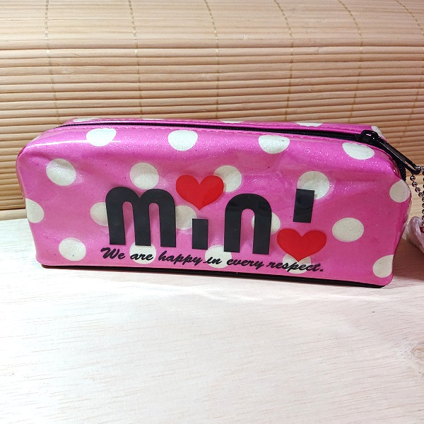 ミン（min）キララメ 可愛い文具セット ペンケース+鉛筆消しゴム