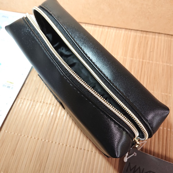 Mini vanity bag with bamboo handle in black leather | GUCCI® US