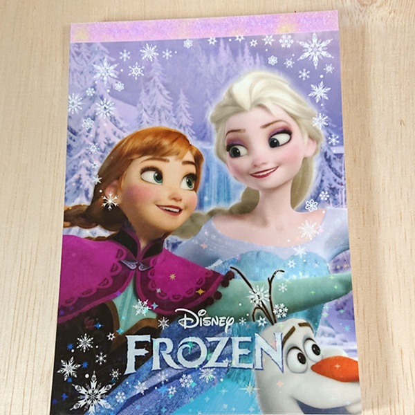 ディズニー アナと雪の女王 A6サイズ メモ帳（三人）メモパット 60292