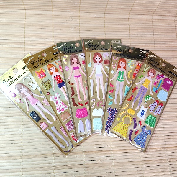 Girls Closet 着せ替えシール　93枚セット　新品未開封 Girls Closet 着せ替えシール 93枚セット 新品未開封
