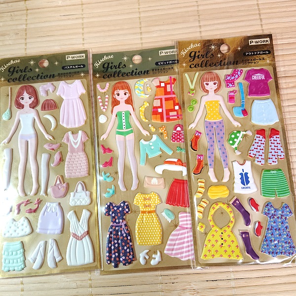 Girls Closet 着せ替えシール　93枚セット　新品未開封 Girls Closet 着せ替えシール 93枚セット 新品未開封