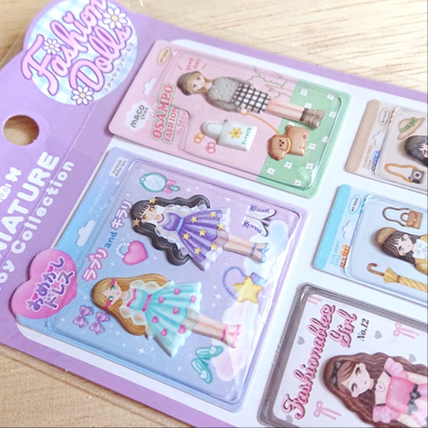 ミニチュアトイコレクション カプセルシール ( Fashion Dolls)82776