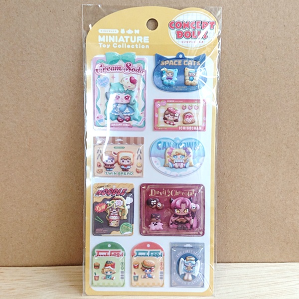 ミニチュアトイコレクション カプセルシール (CONCEPT DOLLS)82777