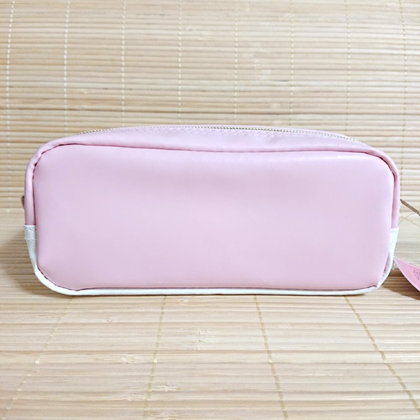 デイジーの花びらワッペン付き BOXペンポーチ（シャン・ド・フルール