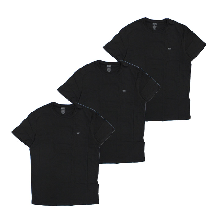 Diesel ディーゼル コットンジャージーTシャツ 3枚パック DIESEL ディーゼル 3枚セット Tシャツ 半袖レディース 綿100