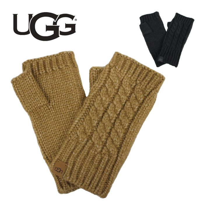 UGG（アグ） 並行輸入品 Cable Fingerless Glove ケーブル フィンガー