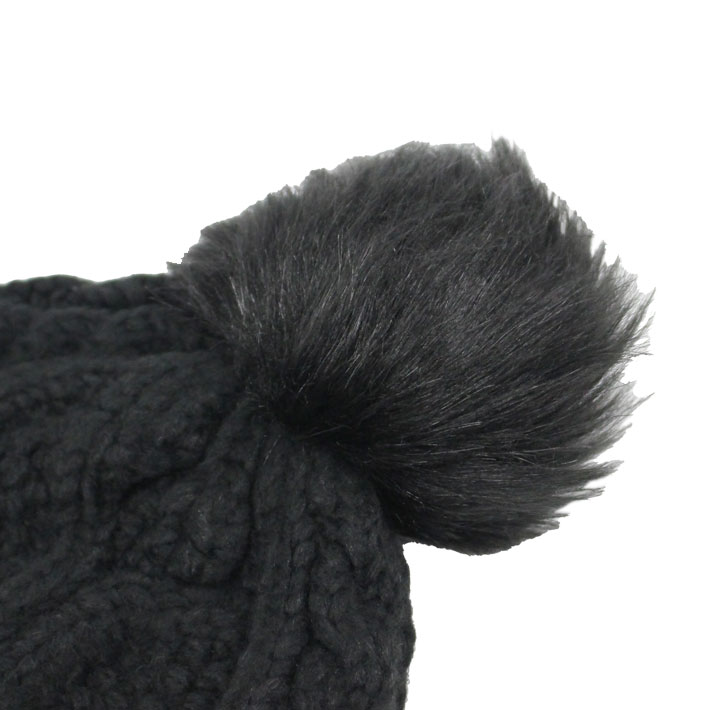 UGG（アグ） 並行輸入品 W Cable Beanie With Pom ケーブル ビーニー