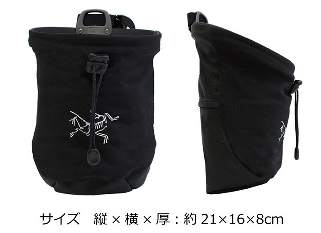 クーポン配布中！ARC'TERYX ARCTERYX アークテリクス C80 Chalk Bag チョークバッグ ウエストバッグ ボディバッグ  スポーツ メンズ レディース 10321 ブラック