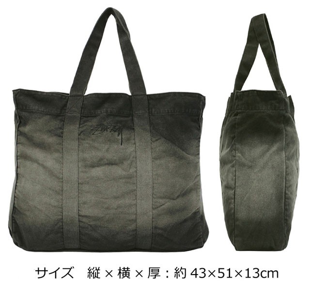 楽天市場】ステューシー STUSSY×BLK PINE WORKSHOP Large トート