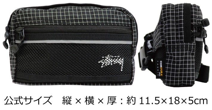 STUSSY 並行輸入品 Stussy ステューシー RIPSTOP NYLON WAIST BAG