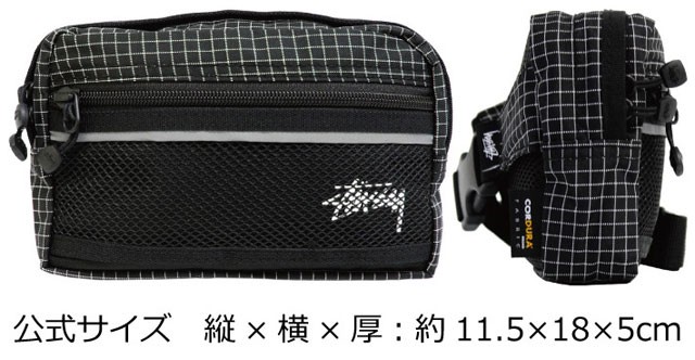 STUSSY（ステューシー） 並行輸入品 RIPSTOP NYLON WAIST BAG リップス