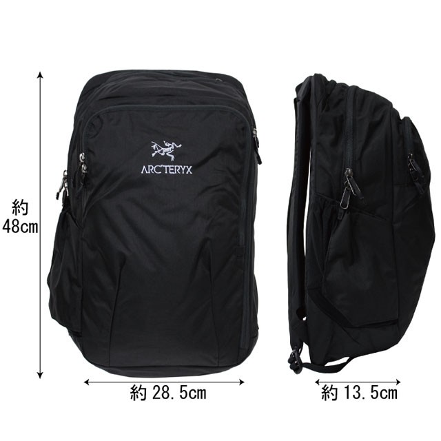 ARC'TERYX アークテリクス Pender Backpack ペンダーバックパック 16186 BLACK 20L B4 リュックサック  デイパック バッグ 鞄 メンズ レディース ブラック 母の日