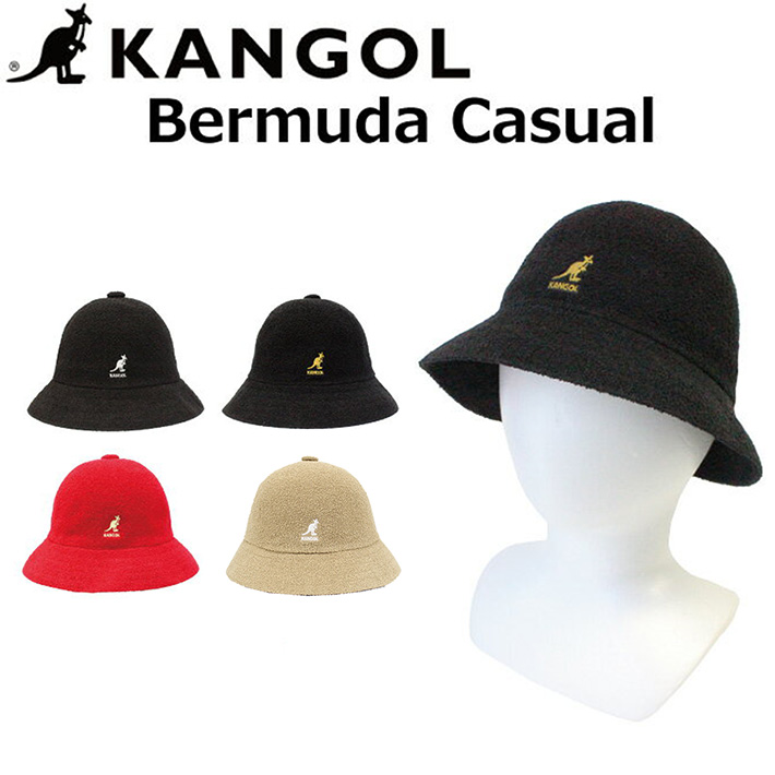 KANGOL カンゴール Bermuda Casual バーミュラ カジュアル バケットハット 帽子 メンズ レディース S/M/L/XLサイズ  Bermuda Casual 231-069612
