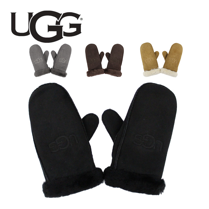 UGG（アグ） 並行輸入品 W SHEARLING EMBROIDER MITTEN ウィメンズ