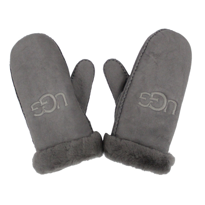UGG（アグ） 並行輸入品 W SHEARLING EMBROIDER MITTEN ウィメンズ