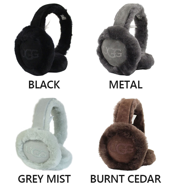 UGG アグ イヤマフ イヤーマフ Sheepskin Embroidery UGG（アグ） 並行輸入品 W SHEEPSKIN EMBROIDERY EARMUFF ウィメンズ