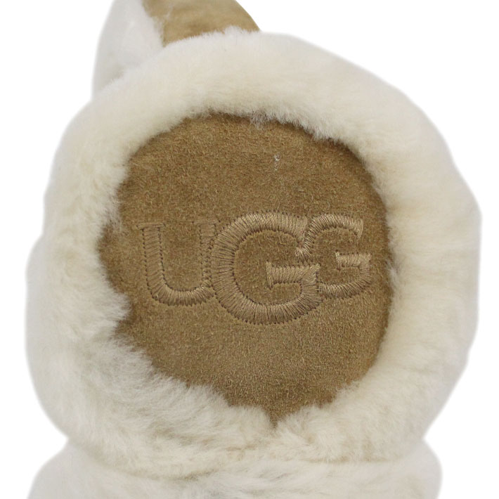 UGG アグ W SHEEPSKIN EMBROIDERY EARMUFF ウィメンズ シープスキン