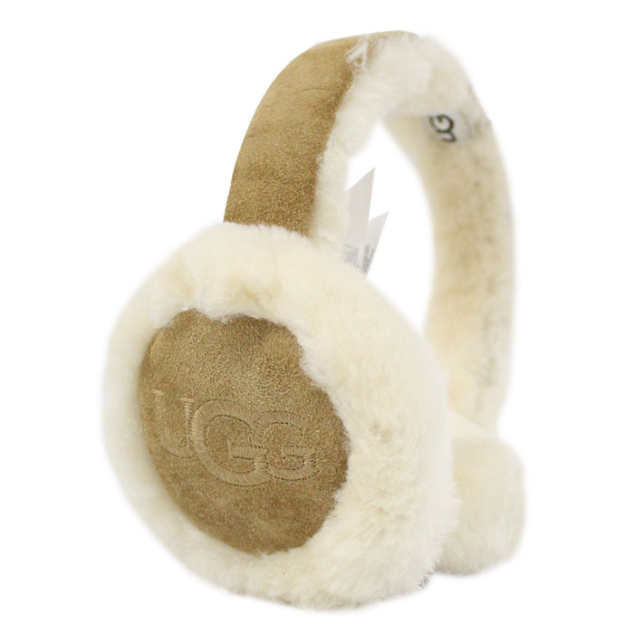 UGG アグ W SHEEPSKIN EMBROIDERY EARMUFF ウィメンズ シープスキン