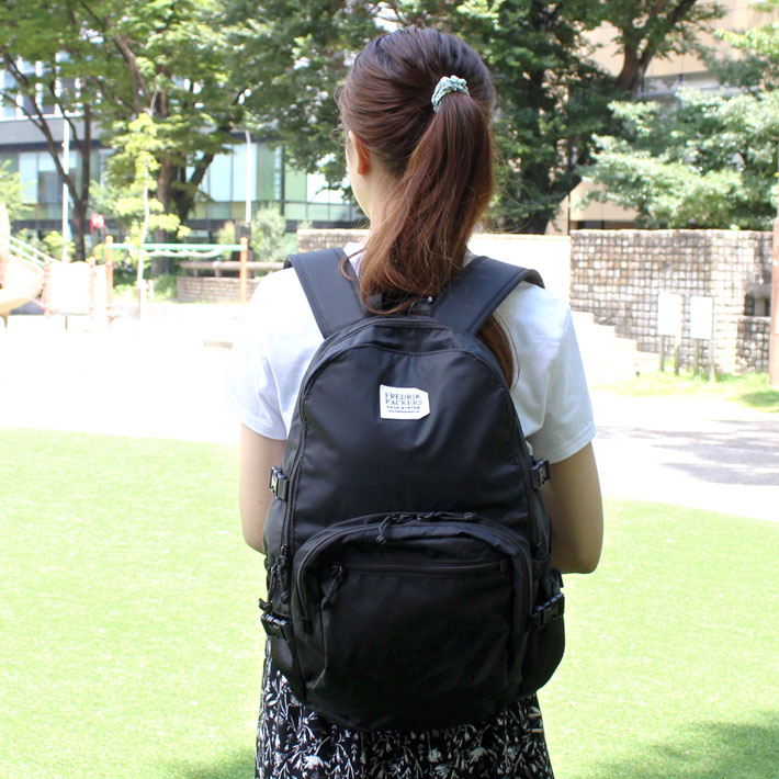 FREDERIK PACKS ブラックデイパック FREDERIK PACKS ブラックデイパック