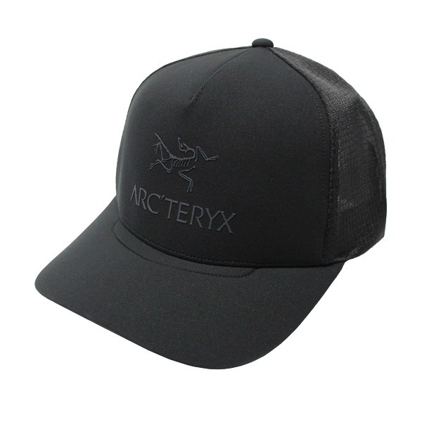 ARC'TERYX アークテリクス トラッカーキャップ ブラック　L/XL ARC'TERYX（アークテリクス） 並行輸入品 ARC'TERYX ARCTERYX Logo