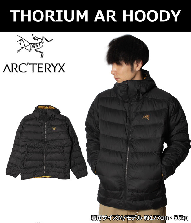 ARC'TERYX ARCTERYX アークテリクス THORIUM AR HOODY Men's ソリウム AR フーディ メンズ ジャケット  ダウン アウター ブラック 21794 母の日