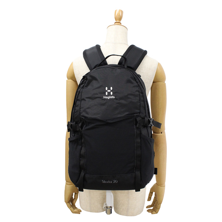 Haglofs ホグロフス Skuta 20L バックパック デイパック リュック バッグ メンズ 339379 A4 トゥルーブラック 黒  プレゼント ギフト 通勤 通学 送料無料