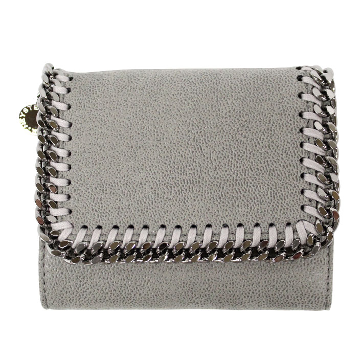 STELLA McCARTNEY ステラマッカートニー Falabella Small Flap Wallet ファラベラ コンパクトウォレット 三つ折り財布 ブラック 431000W9132 431000-w9132-10.jpg