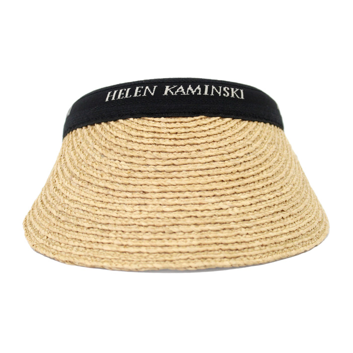 【HELEN KAMINSKI】美シルエット サンバイザーハット！Amilia Helen Kaminski レディースサンバイザー｜帽子｜ファッション