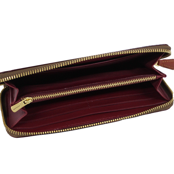 コーチ　アコーディオン ジップ ウォレット COACH（コーチ） 並行輸入品 ACCORDION ZIP WALLET アコーディオン