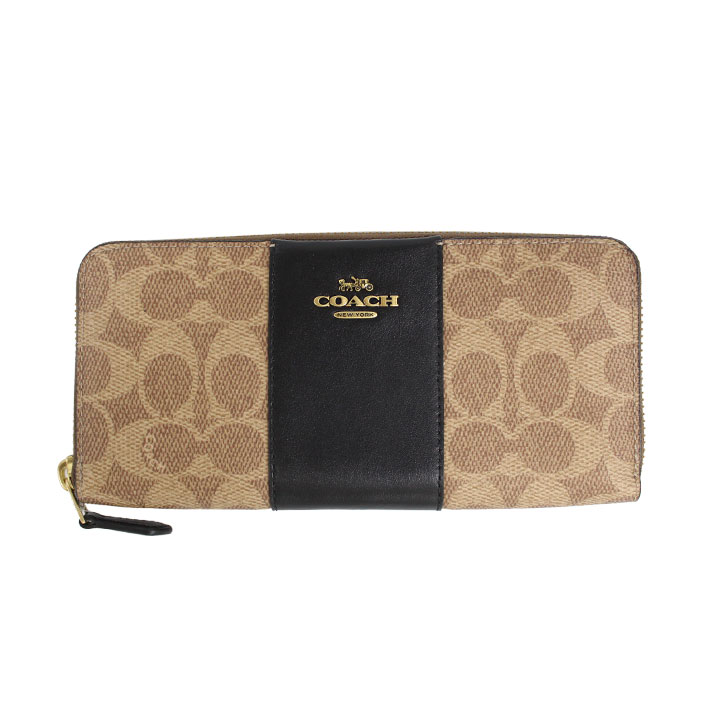 COACH（コーチ） 並行輸入品 ACCORDION ZIP WALLET アコーディオン