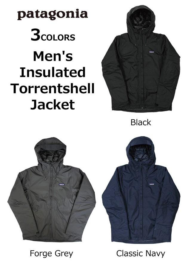 patagonia パタゴニア Men's Insulated Torrentshell Jacket メンズ