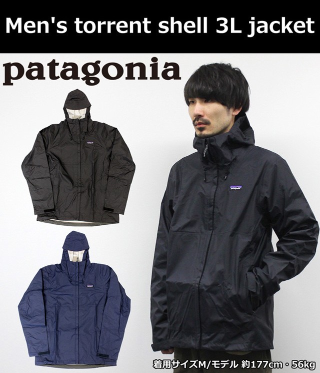 クーポン配布中！patagonia パタゴニア Men's torrent shell 3L jacket 